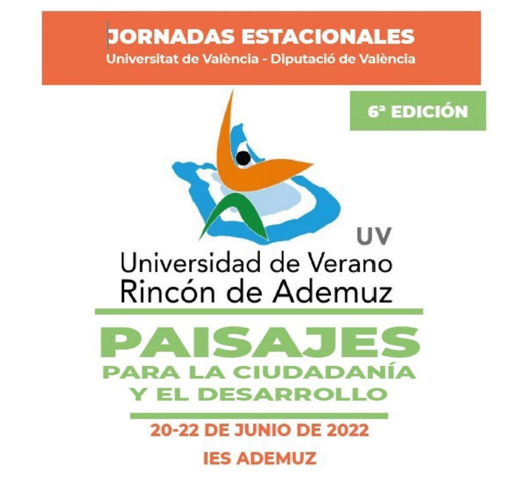 6ª EDICION DE LA UNIVERSIDAD DE VERANO DEL RINCON DE ADEMUZ. 